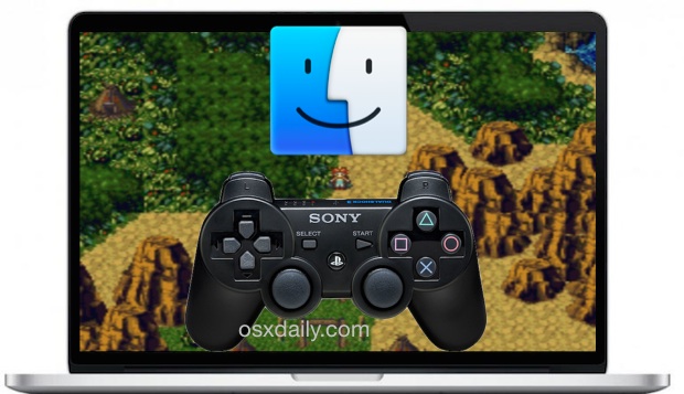 use iphone as controller for emulator on mac